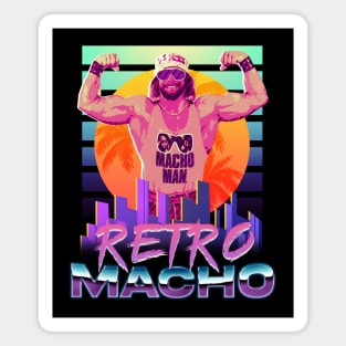 Retro Macho Magnet